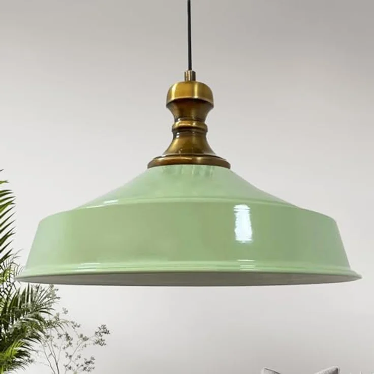 Bamyum Pendelleuchte Bamyum Asletl-Knob Industrie Pendelleuchte, 41 cm Moderne Metall Lampe – Bild 2
