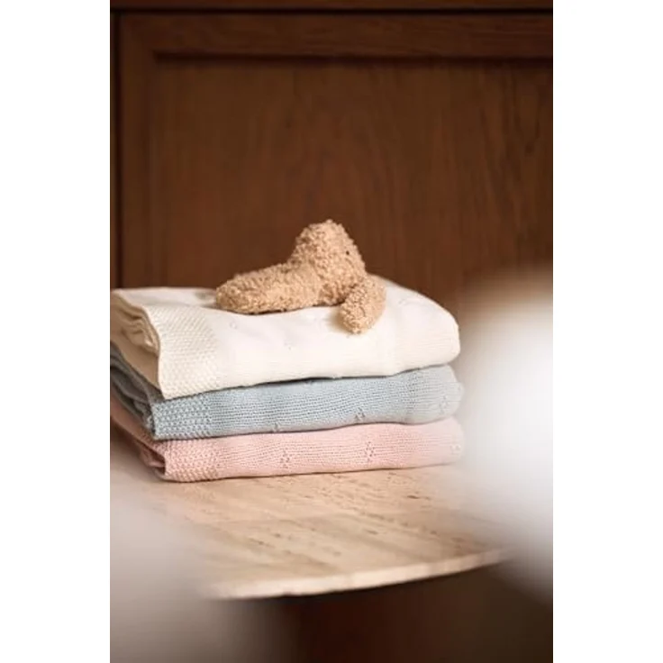 Jollein Cosy Knit Babydecke - 75 x 100 cm - Wild R – Bild 6
