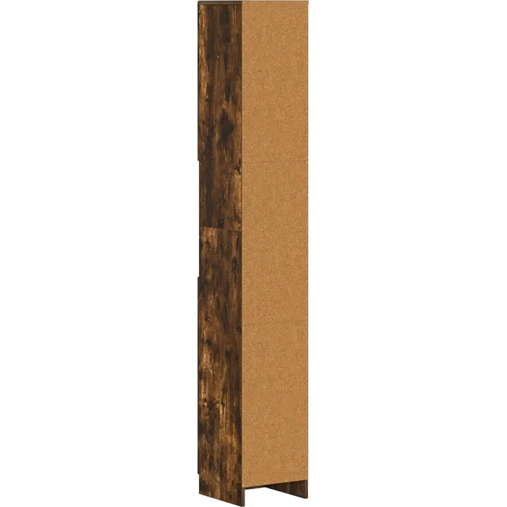vidaXL Badezimmerschrank mit offenem Regal UTRECHT Raucheiche 897700 – Bild 5