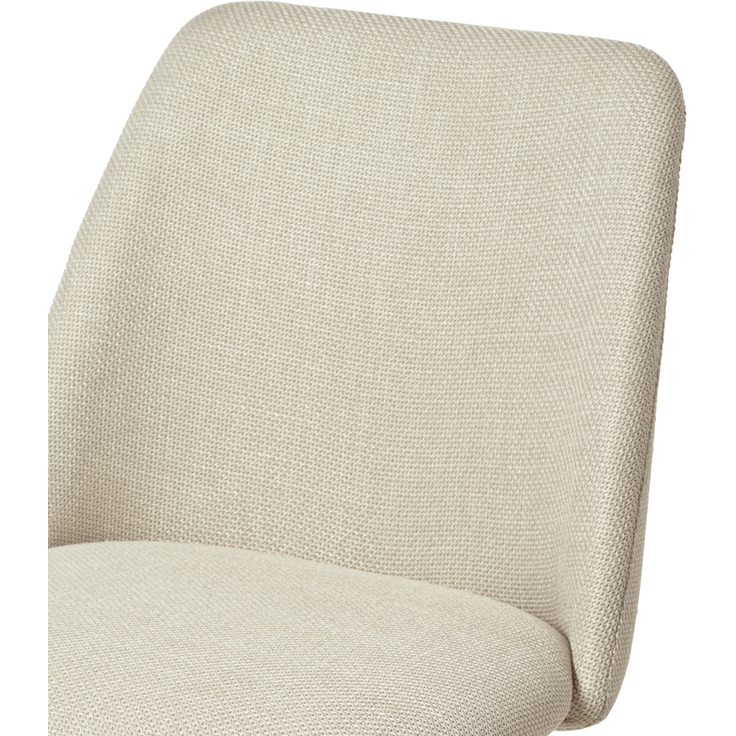 GOEURVANT 421 Esszimmerstühle 4er-Set, Webstoff - Beige Stoff – Bild 8