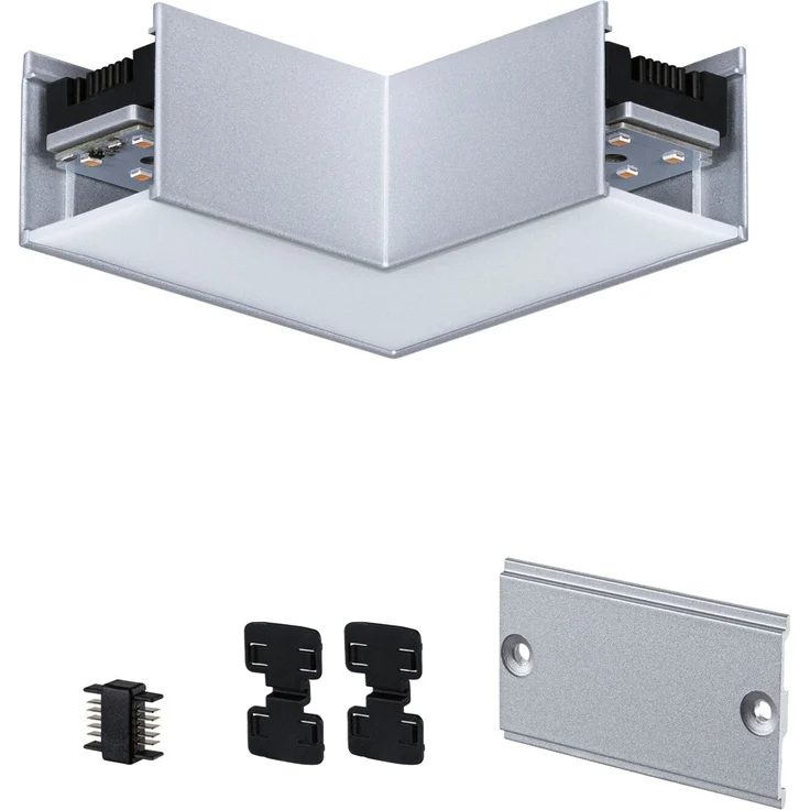 Linion Lichtkanal 90 ° 24V 3,5W 3000K Chrom matt – Bild 9