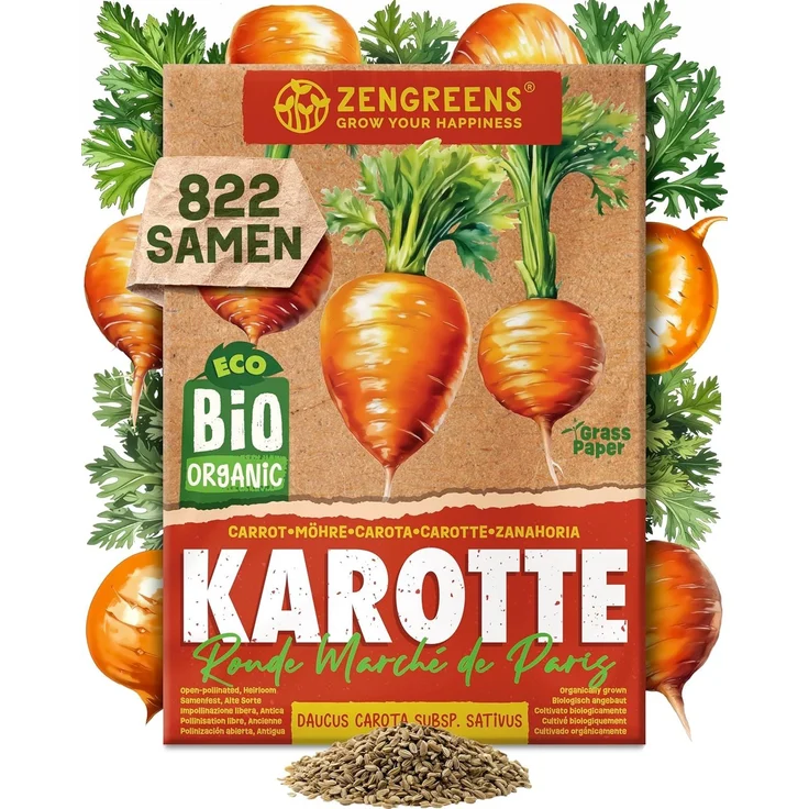 ZenGreens® - Bio Kräuter- & Gemüsesamen im 100er Set - 100 Kräuter- & Gemüse Samen für den einfachen Anbau im Garten, Balkon oder Hochbeet - Pflanzensamen - Saatgut – Bild 65