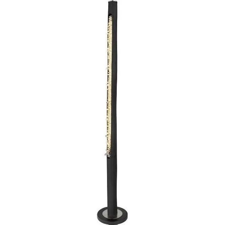 Felicitas Stehleuchte Metall Schwarz Matt, Led