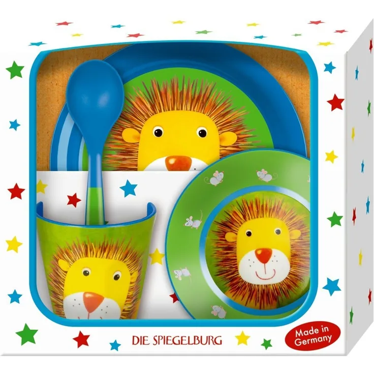 COPPENRATH DIE SPIEGELBURG Kindergeschirr-Set Coppenrath 18143 - Die Spiegelburg - Freche Rasselbande - Geschenkset