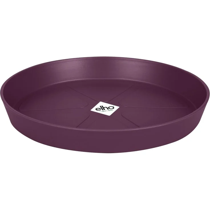 elho loft urban untersetzer rund 30cm Untersetzer - Ahorn Lila | Ø 30 x H 3.9 cm | Für den Außenbereich geeignet