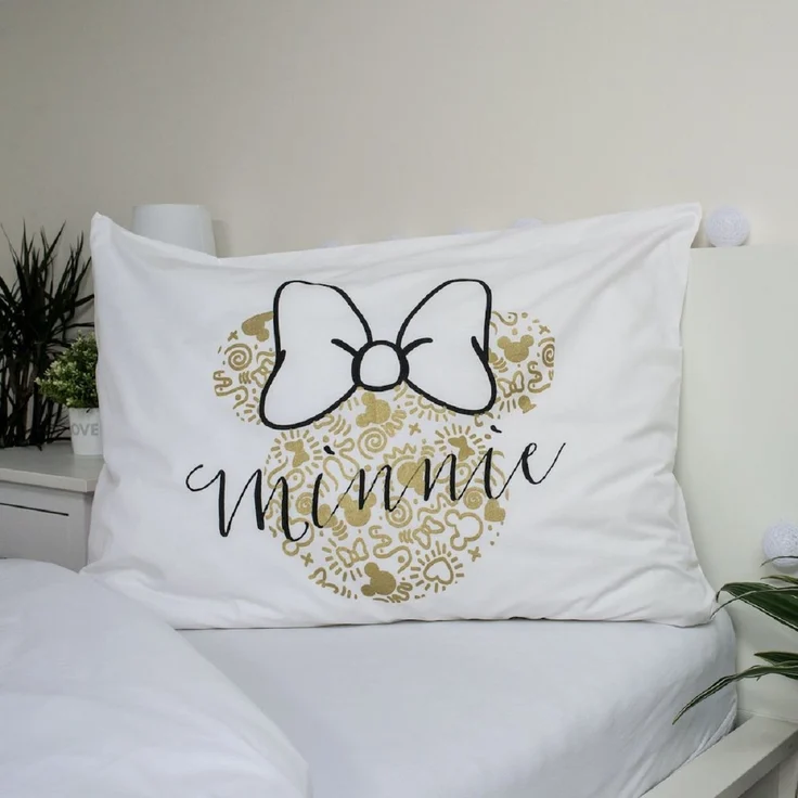 Disney Minnie Mouse Design Kuschelige Bettwäsche Baumwolle, 140x200 cm & 70x90 cm – Bild 4
