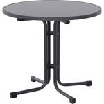 Paco Klapptisch Ø 80 cm matt anthrazit