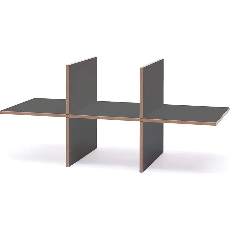 Tojo Hochstapler | modulares Regalsystem Verschiedene Module für Wandregal / Bücherregal / CD Regal | MDF Regal