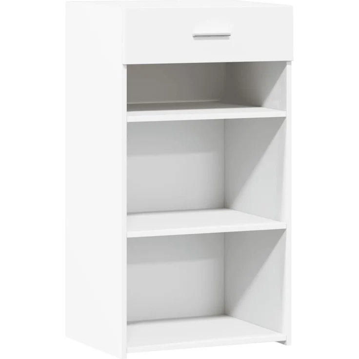 vidaXL Sideboard Weiß 50x42,5x93 cm Holzwerkstoff 846327 – Bild 1