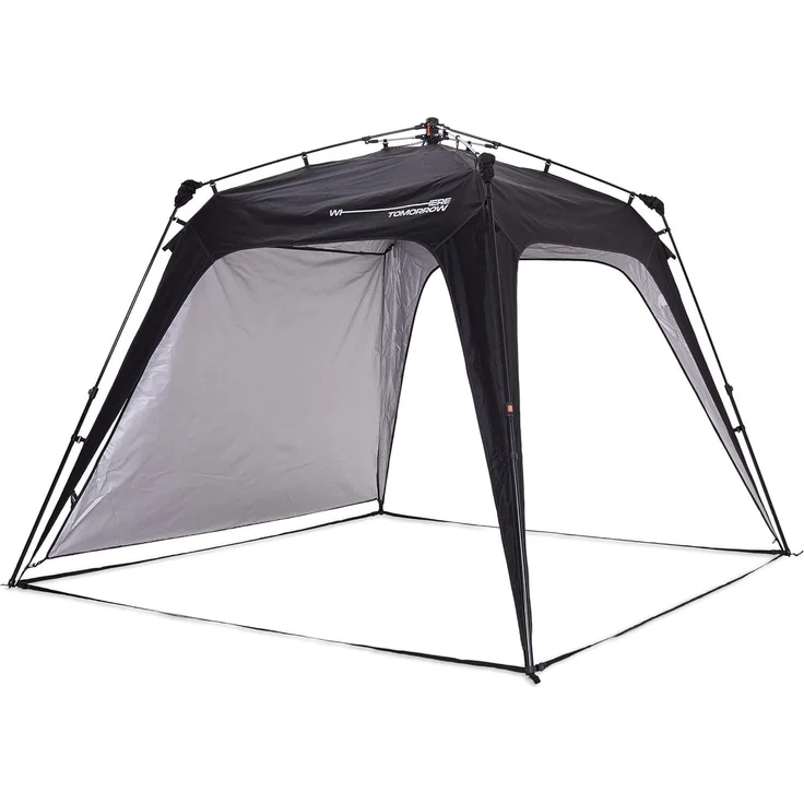 Lumaland 'Where Tomorrow' Pavillon, Polyester, 250 x 250 x 190 cm, Schwarz – Bild 1