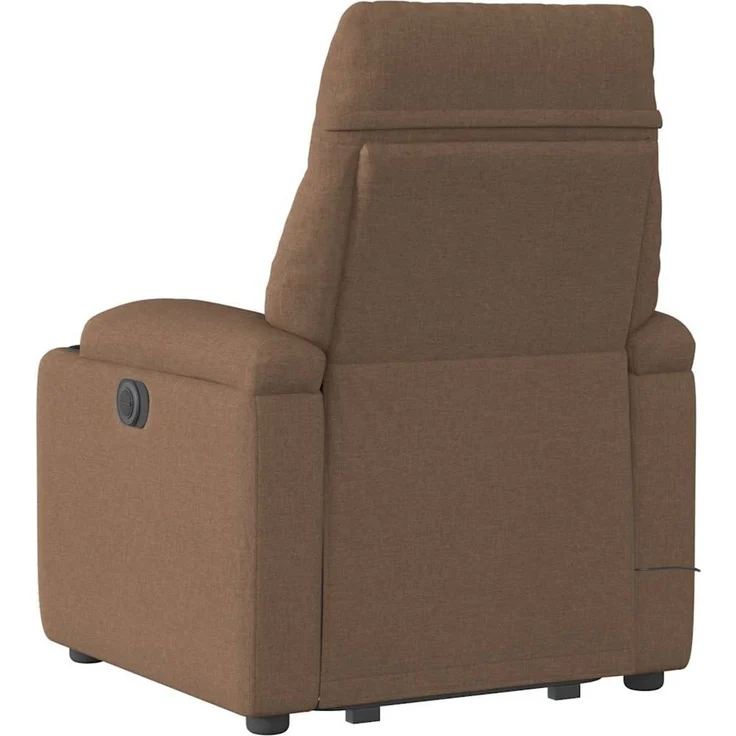 vidaXL Massagesessel mit Aufstehhilfe Braun Stoff 3303046 – Bild 7