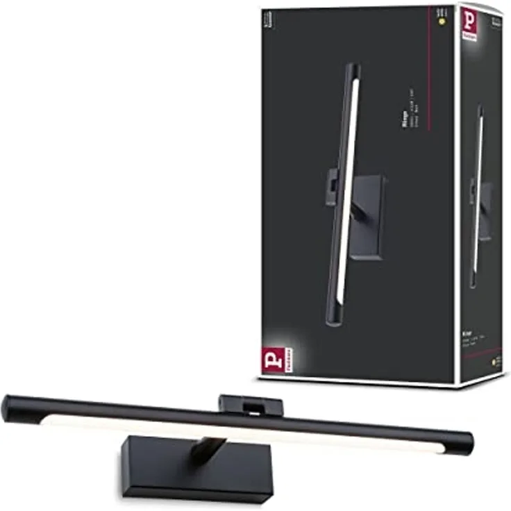 Paulmann 95564 LED Bilderleuchte Mingo 3000K 415x175 mm 9,5W Schwarz