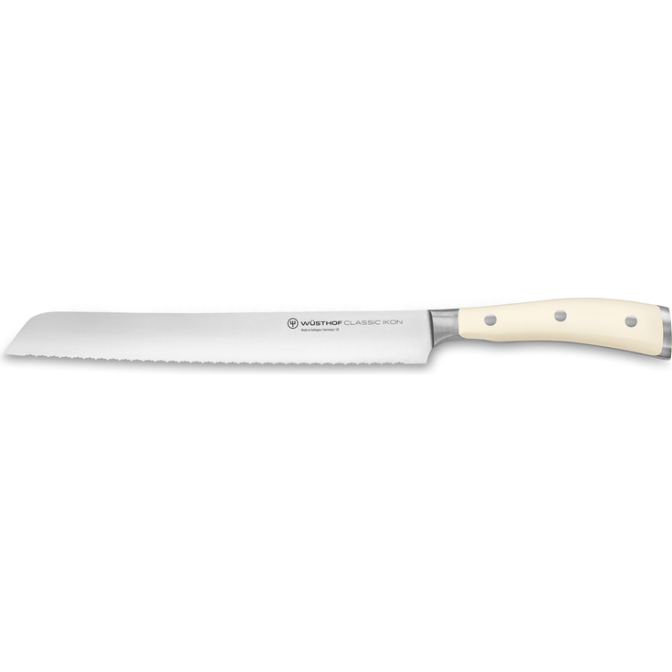 Wüsthof Classic Ikon Brotmesser mit Präzisions-Doppelwelle 23 cm