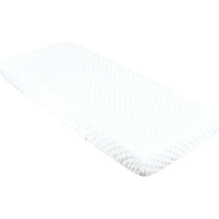 BABYLUX Spannbettlaken 40 x 90 x 10 Bettlaken Spannbetttuch Laken Minky Weiß