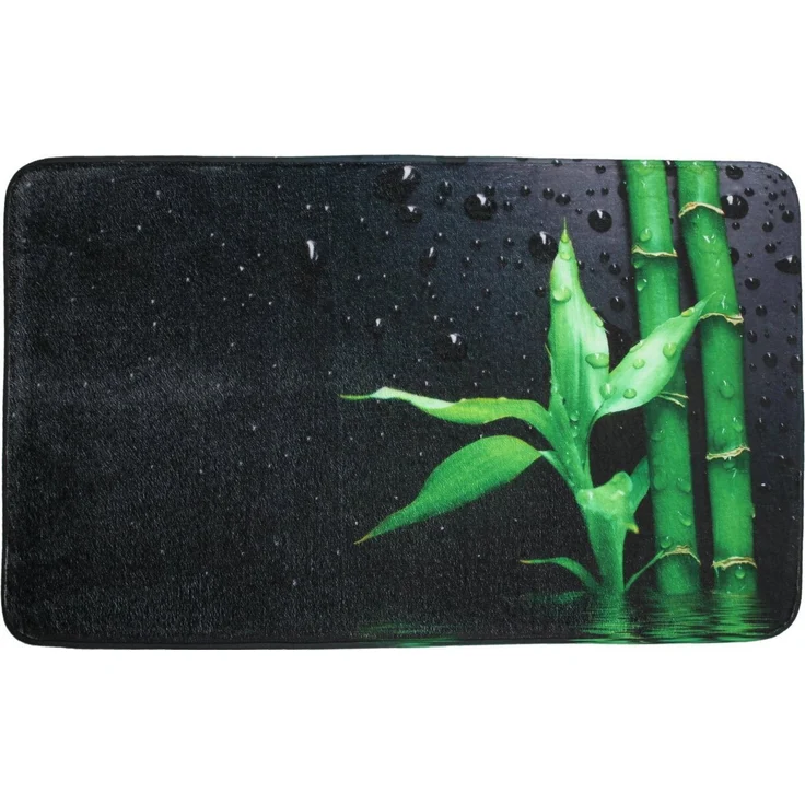 Sanilo Badematte Virella, 50 x 80 cm, sehr weich, rutschfest, waschbar und schnelltrocknend, 100% Polyester – Bild 1
