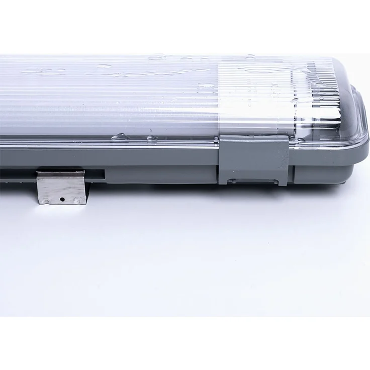 LED Deckenlampe, weiß, IP65, L 156 cm – Bild 9