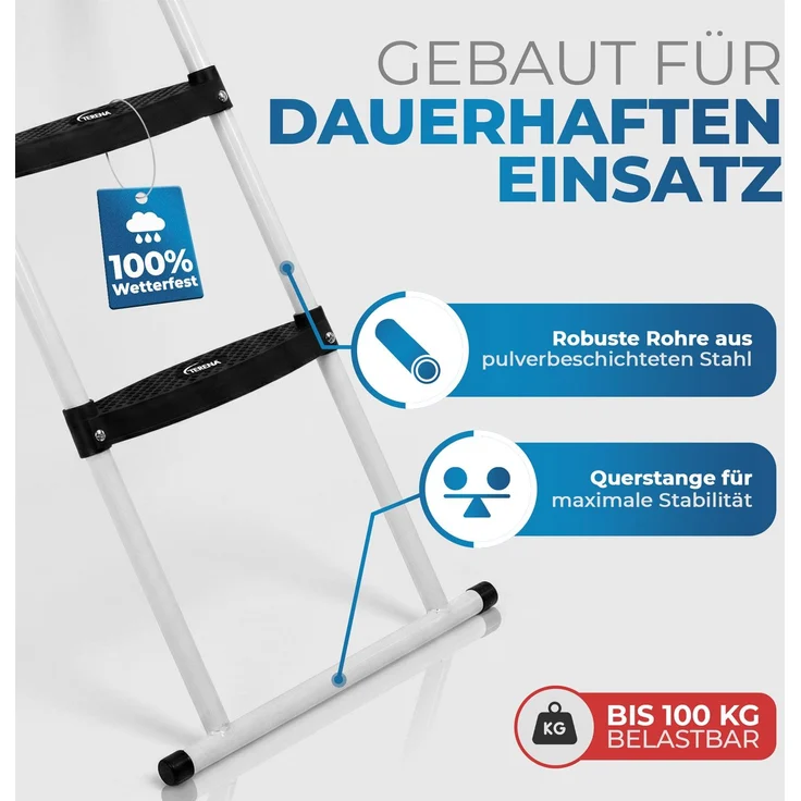 Terena Trampolinleiter mit 97 cm Höhe – Bild 4