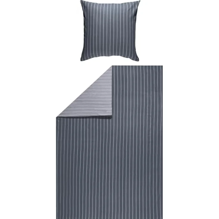 LOOKS by Wolfgang Joop Bettwäsche Bettwäsche, Biber, 2 teilig, Streifen – Bild 1