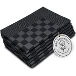 ZOLLNER Geschirrtuch, (Spar-Set, 6-tlg), 65 x 65 cm, 100% Baumwolle, vom Hotelwäschespezialisten