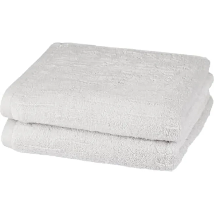 Ross Premium Uni Handtücher Boucle|Handtuch 50x100 cm| silber