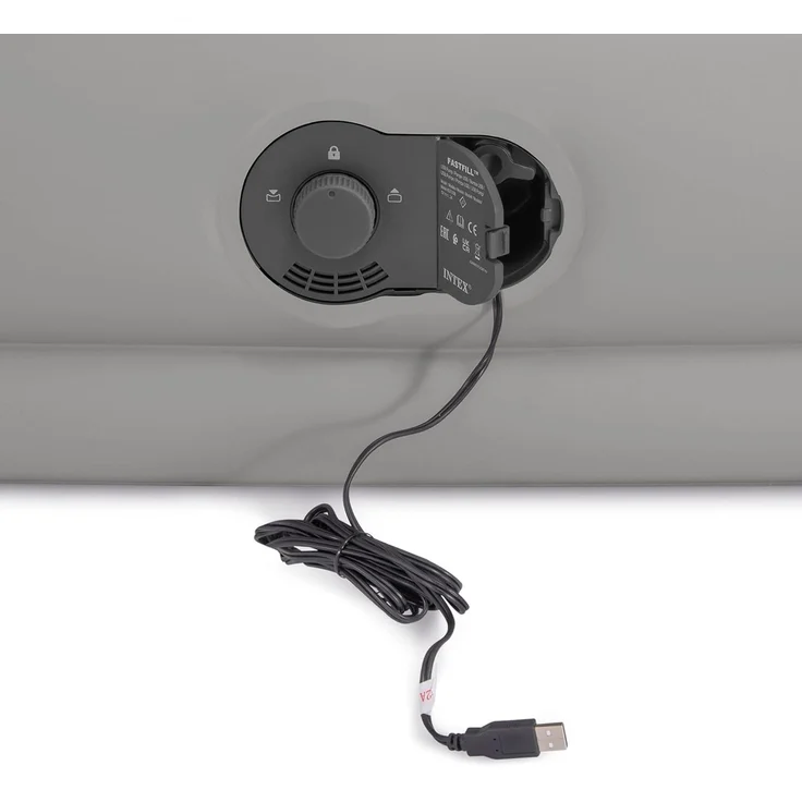 Intex Luftbett DuraBeam Mid-Rise Comfort mit USB-Pumpe 99 x 191 x 36 – Bild 3