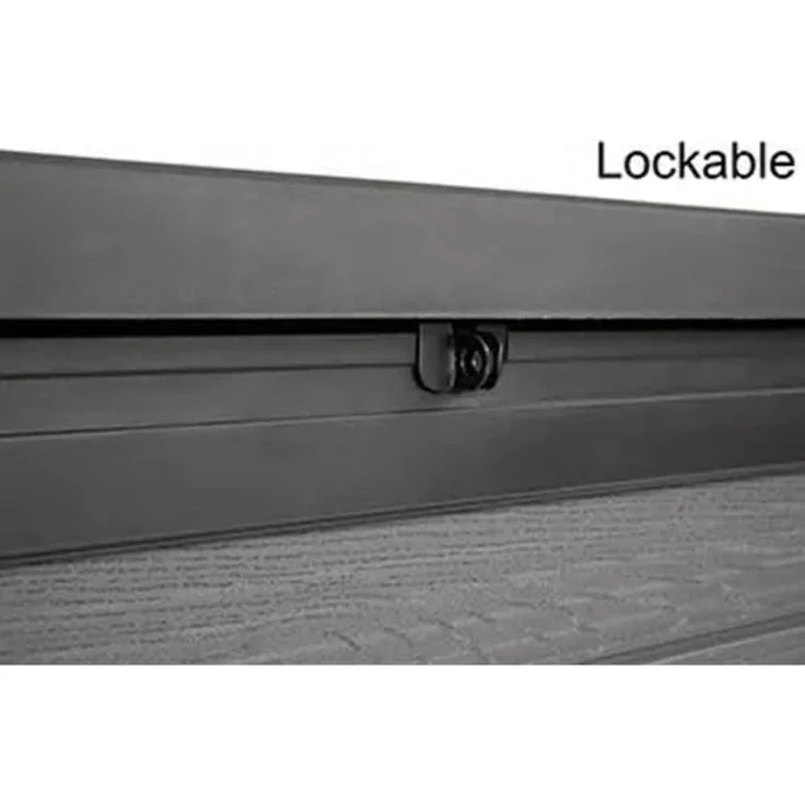 Keter Gartentruhe Cortina 757 L Grau 446824 – Bild 6