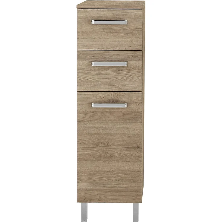 Pelipal Quickset 313 Badmöbel-Set, Holzwerkstoff, Sanremo Eiche, 200/95/45 cm – Bild 6