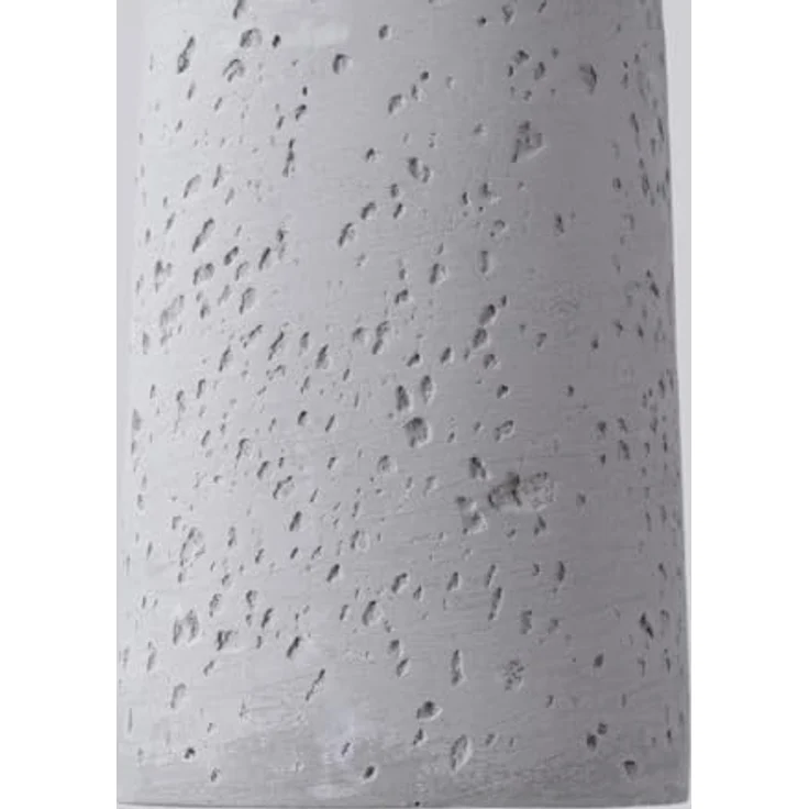 Sollux Electra Pendelleuchte, Hängelampe aus Beton im minimalistischen industriellen Stil, grau, 125 cm hoch – Bild 10