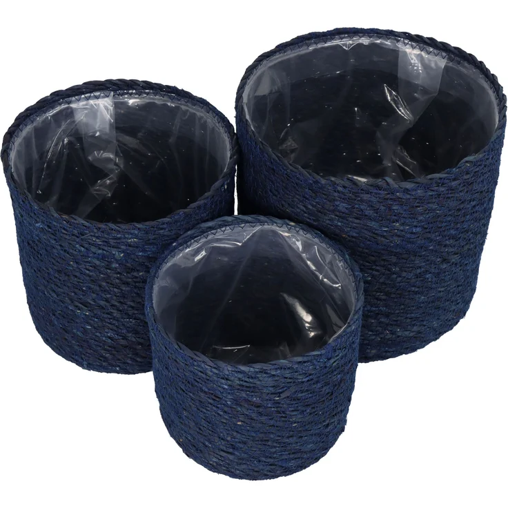 Pflanzgefäß COUNTRY BHT 20x18x20 cm blau – Bild 3