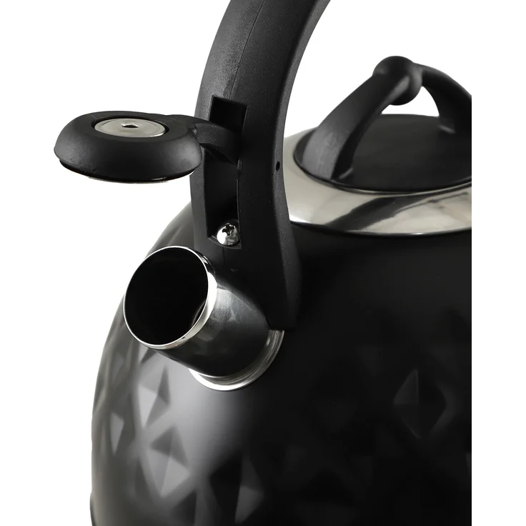 KADAX Stahlkessel 2,5 l, Induktion, Gaspfeife mit Griff, traditionell – Bild 9