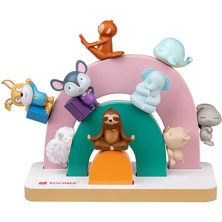 tonies Kinderregal Mini Standregal - Regenbogen, für bis zu 25 Tonies – Bild 1