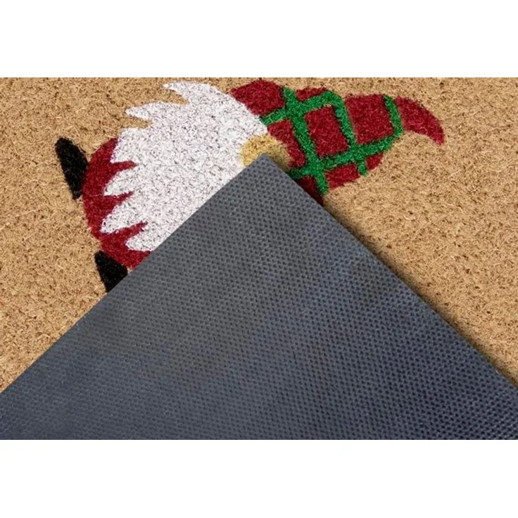 HANSE Home Fußmatte Kokos Welcome Gnome, Türmatte, rechteckig, Höhe: 15 mm, Weihnachten, Schmutzfangmatte, Outdoor, Rutschfest, Innen, Kokosmatte – Bild 2