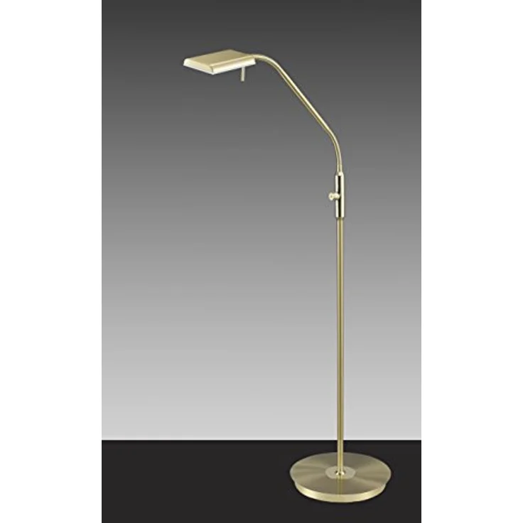Trio Leuchten 'Bergamo' LED-Stehlampe mit Dimmfunktion, Memoryfunktion & mehrere Helligkeitsstufen, LED fest integriert, Warmweiß, Sensordimmer – Bild 3
