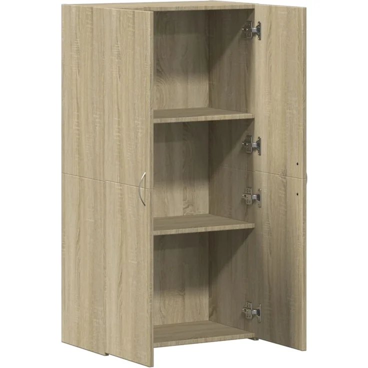 vidaXL Aktenschrank Sonoma-Eiche 60x32x115 cm Holzwerkstoff 840774 – Bild 8