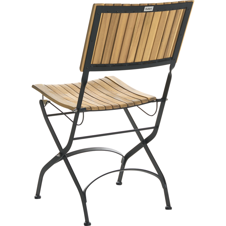 Gartenstuhl 2er Set LASCARI ohne Armlehnen Akazienholz Hellbraun – Bild 6