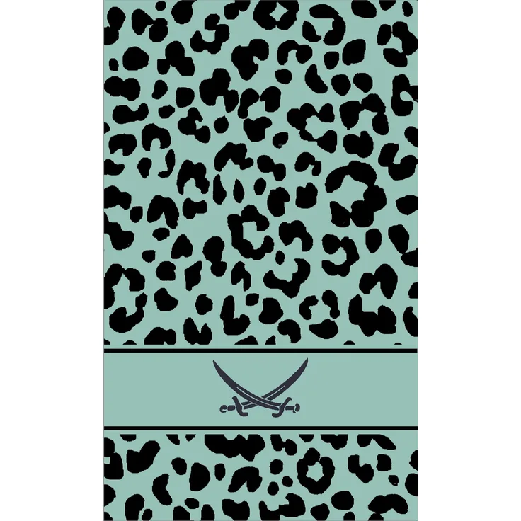 Badematte SANSIBAR LEO LB 60x100 cm türkis Badteppich Badvorleger Duschvorleger Duschmatte Badeteppich