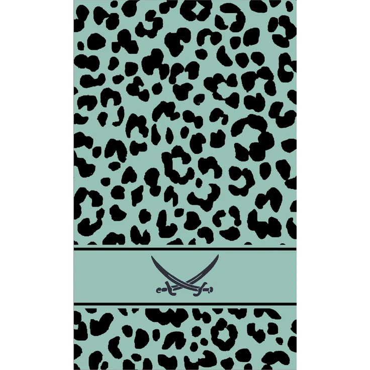 Badematte SANSIBAR LEO LB 60x100 cm türkis Badteppich Badvorleger Duschvorleger Duschmatte Badeteppich