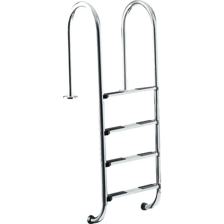 KWAD Rechteckpool mit Edelstahlleiter (Set), in verschiedenen Größen, mit Foliensack 0,6mm – Bild 3