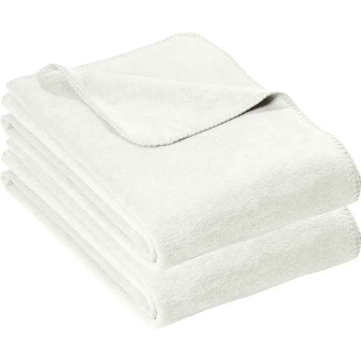 Wohndecke Wohndecke "Brescia" 2er-Pack, Erwin Müller, Baumwolle Uni