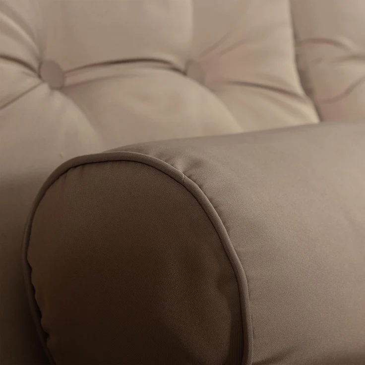 HOME DELUXE 'DESCANSO' Hollywoodschaukel, Polyester beige – Bild 8