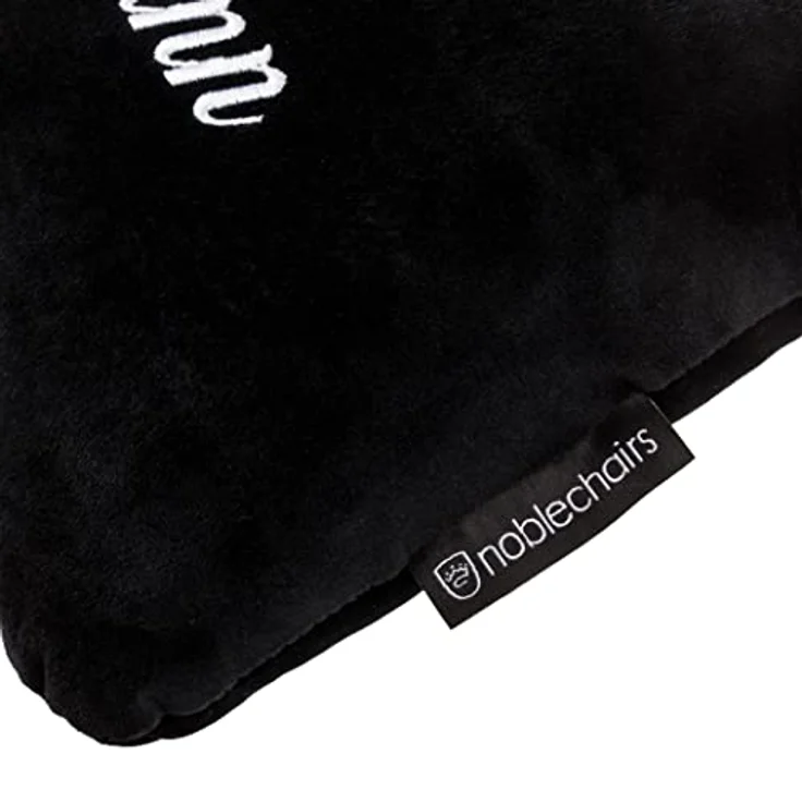 noblechairs Kopfkissen "Ehrenmann" für EPIC/ICON/HERO/LEGEND, ergonomisches Nackenkissen mit eingesticktem Logo, schwarz – Bild 4