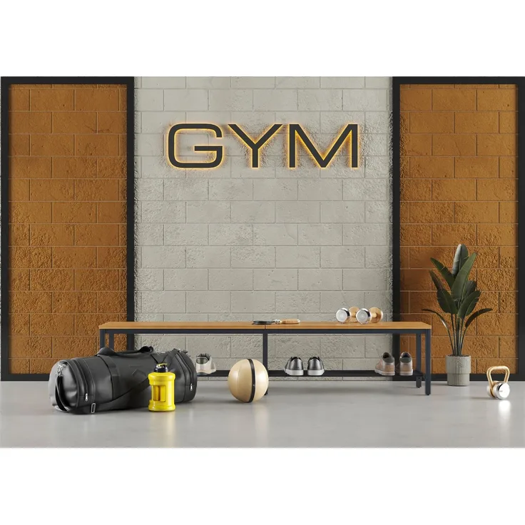 furni24 Bank Umkleidebank, Sitzbank für Umkleideräume mit Schuhrost BxHxT: 200 x 42 x 40 cm, Umkleidesitzbank, Umkleidebank, Garderobenbank, Sportbank, Bank mit Echtholz für Fitnessstudio