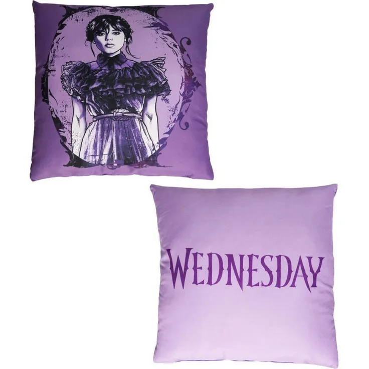 Wednesday Dekokissen Netflix Wednesday Adams Kissen Dekokissen 40x40x7 cm