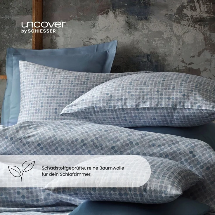 Bettwäscheset Punto – Satin – 2teilig – Bild 3