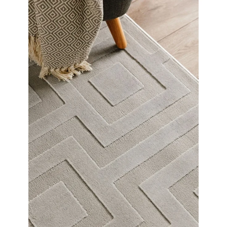 benuta Teppich Claire, rechteckig, Höhe: 6 mm, Teppich Wohnzimmer, Esszimmer, Schlafzimmer, Flur, Boho, Pflegeleicht – Bild 2