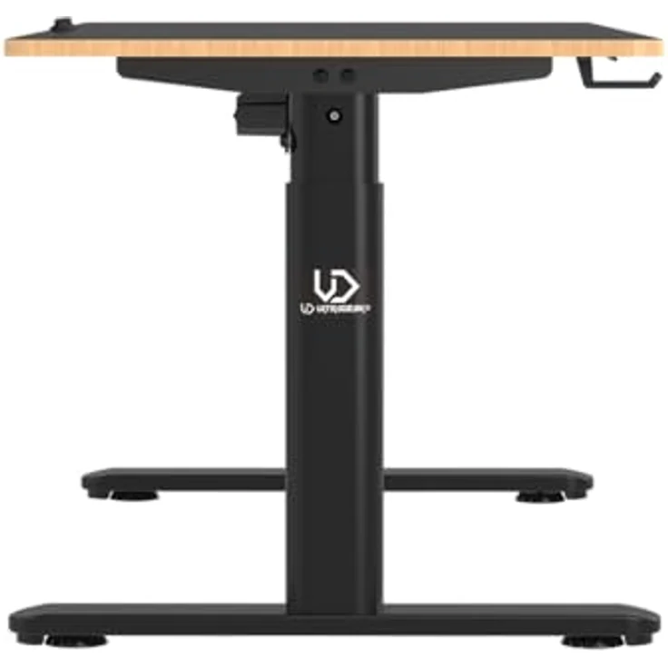 Ultradesk Pulsar Gerade Rechteckige Form MDF-Platten Stahl Gaming Schwarz – Bild 6