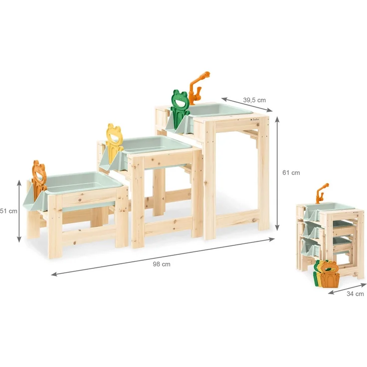Wasserspieltisch-Set „Frolino", 3-tlg. – Bild 11