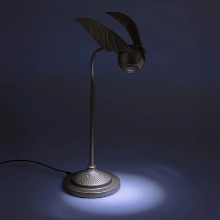 Golden Snitch Paladone Posable Schreibtischlampe - Offiziell lizenziertes Harry Potter Licht für Nachttisch Lesen, flexibler Hals, Geschenk für Home Office Decor – Bild 6