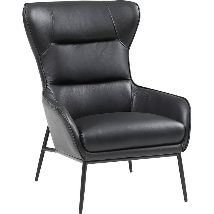 LINEA SOFA - DINNIA - Sessel mit gerader Rückenlehne - Metall - Schwarz - 69 x 95 x 95 cm – Bild 4