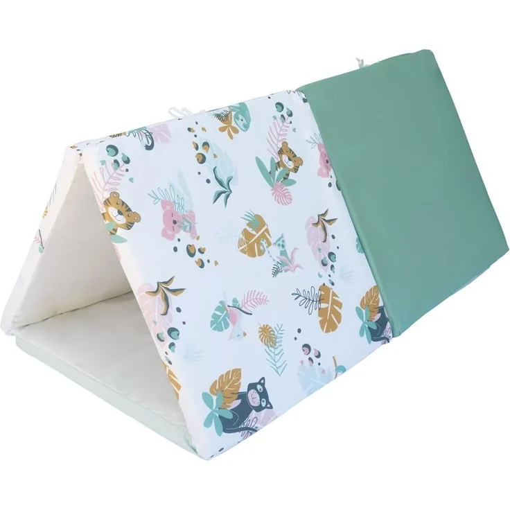 Tinéo - Krabbeldecke – großer Spielteppich für Babys – Motorikmatte – Bodenmatte für Babys – multifunktional 5-in-1 – 120x180 cm (Jungle Buddies) – Bild 6